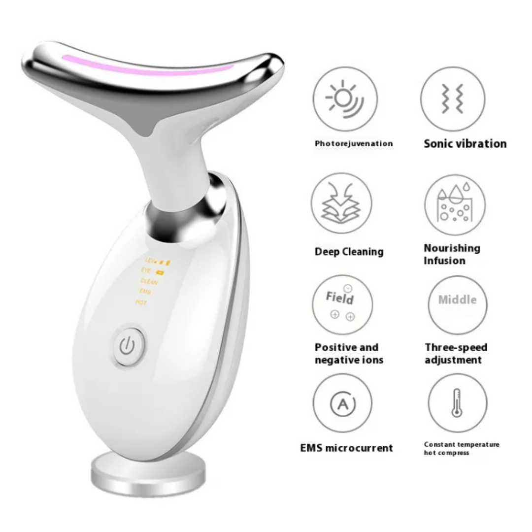 Face Lifting Massage with 3 kind of colors